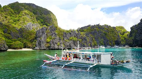 coron el nido boat trip.